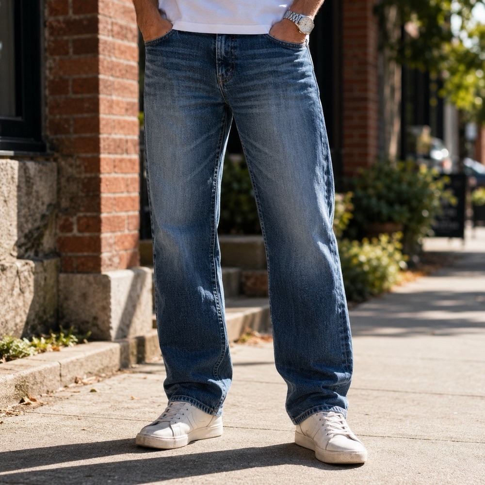 Adriano Goldschmied Straight Leg Jeans Capsule Comfort‎ Minimalist Outdoors 32